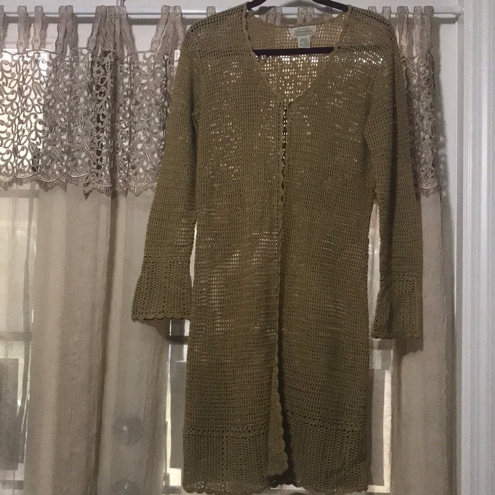 St. John’s Bay Crocheted Cardigan